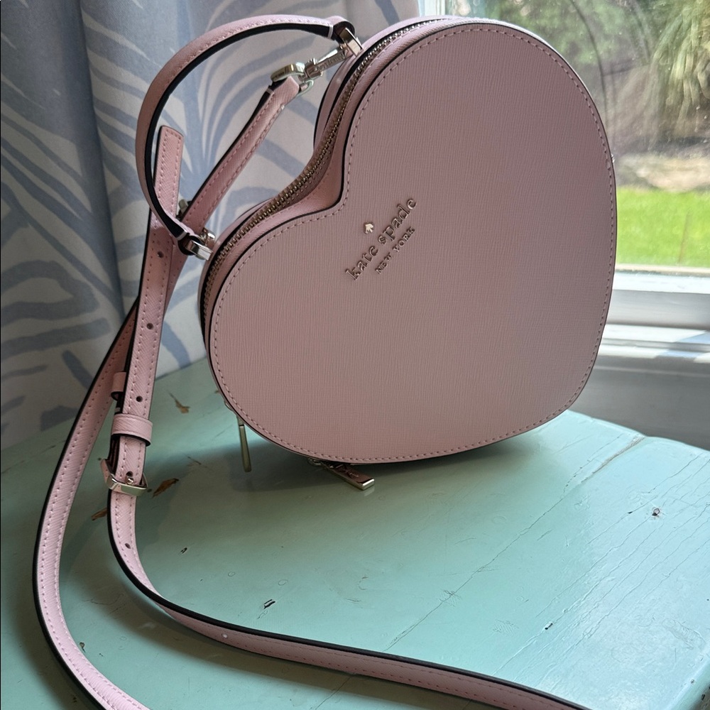 Kate Spade Blush Heart Crossbody Bag